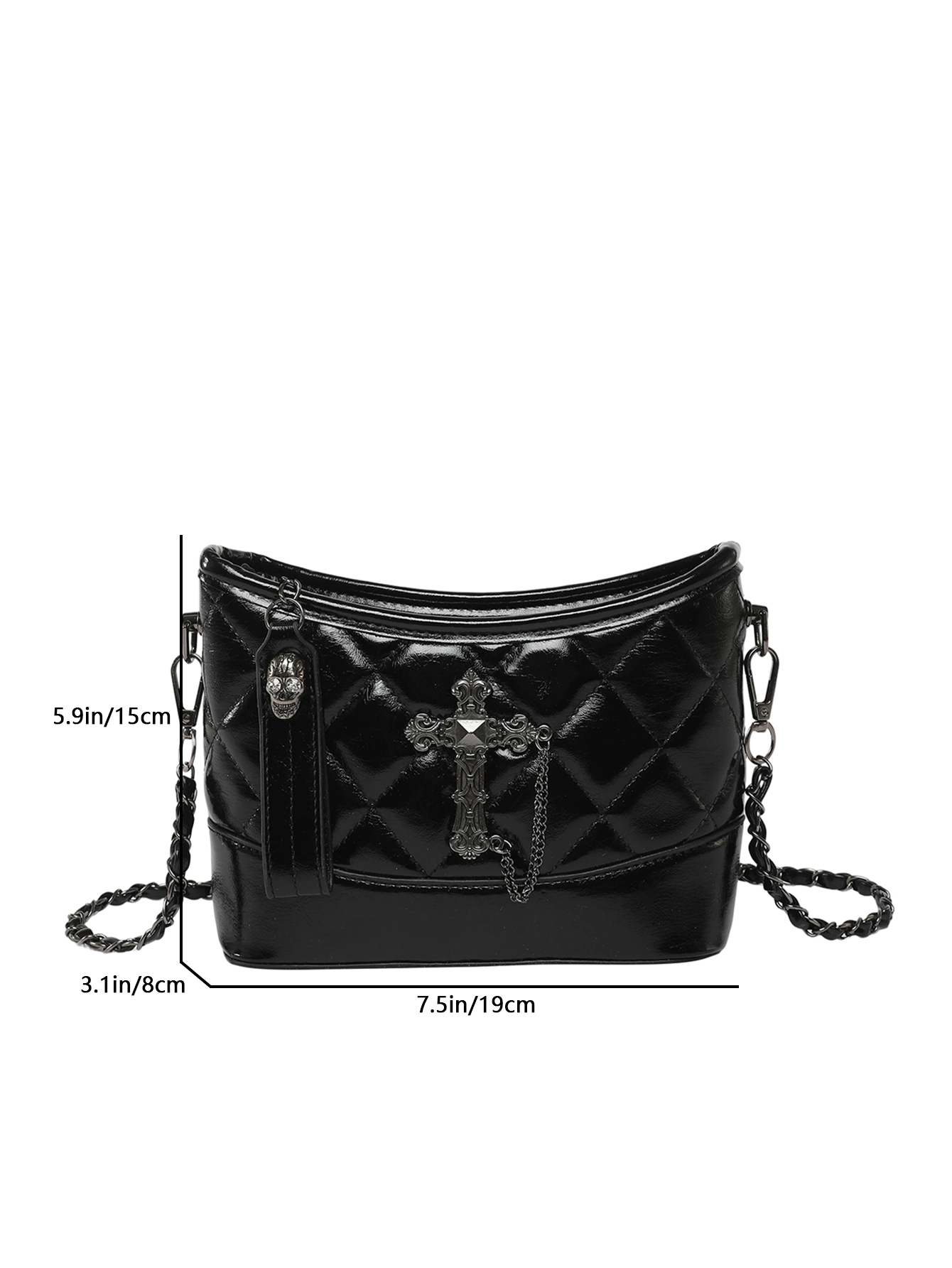 2026-May Medium Pillow Bag – PU Leather Crossbody Shoulder Bag for Women