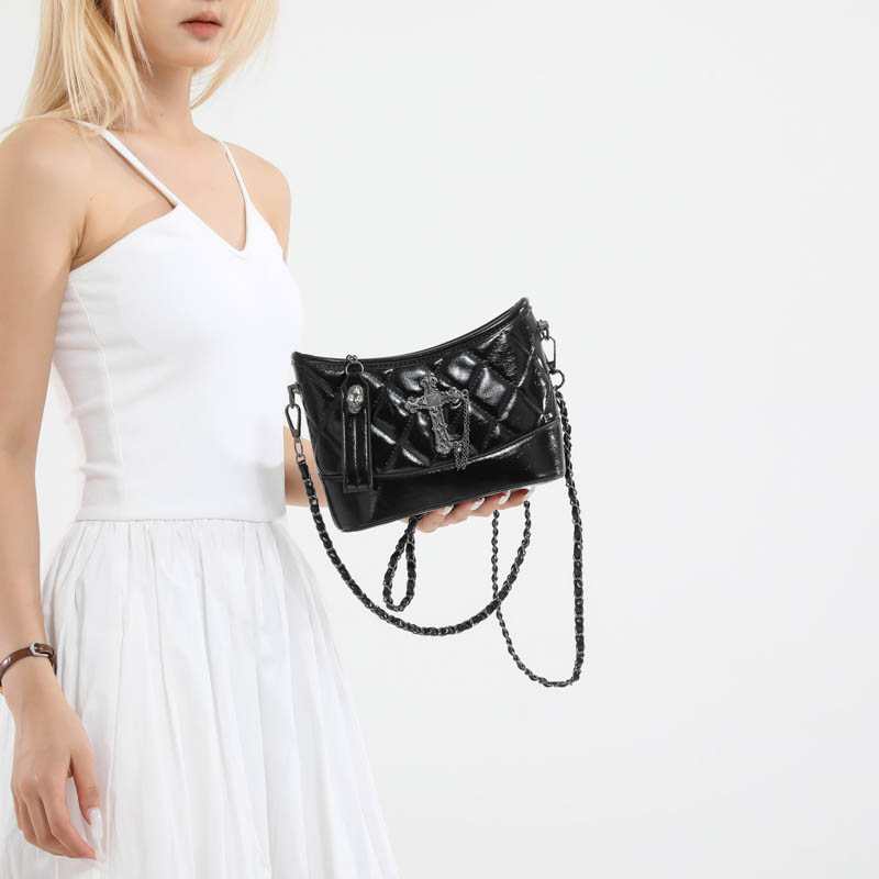 2026-May Medium Pillow Bag – PU Leather Crossbody Shoulder Bag for Women