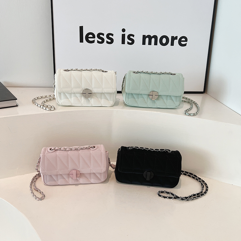 PU Single-Shoulder Chain Bag (Available in 4 Colors)